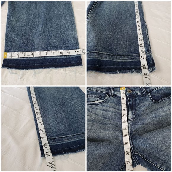 Style&Co Denim Culotte Mid Rise - Picture 6 of 7